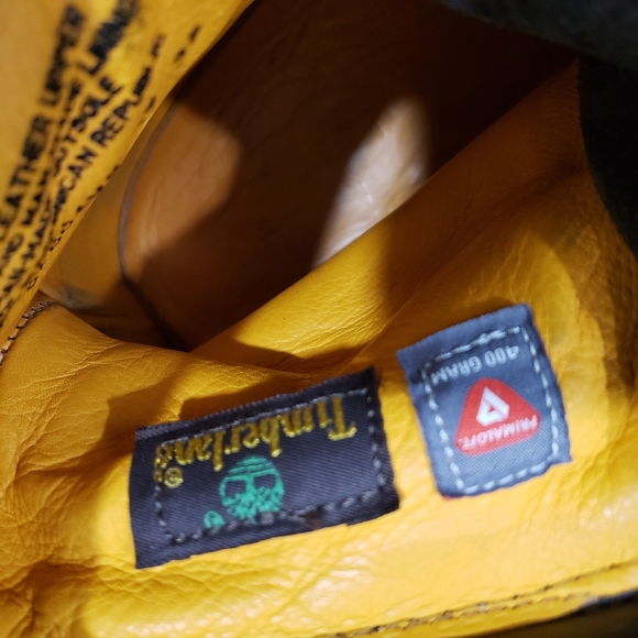 Timberland Men's work Brown Leather Boots waterproof size: 12 M - Picture 9 of 9